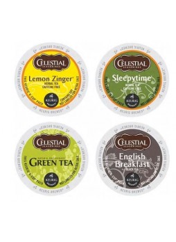 Keurig® K-Cup® Celestial Seasonings® Tea Variety Sampler, 22/Pack
